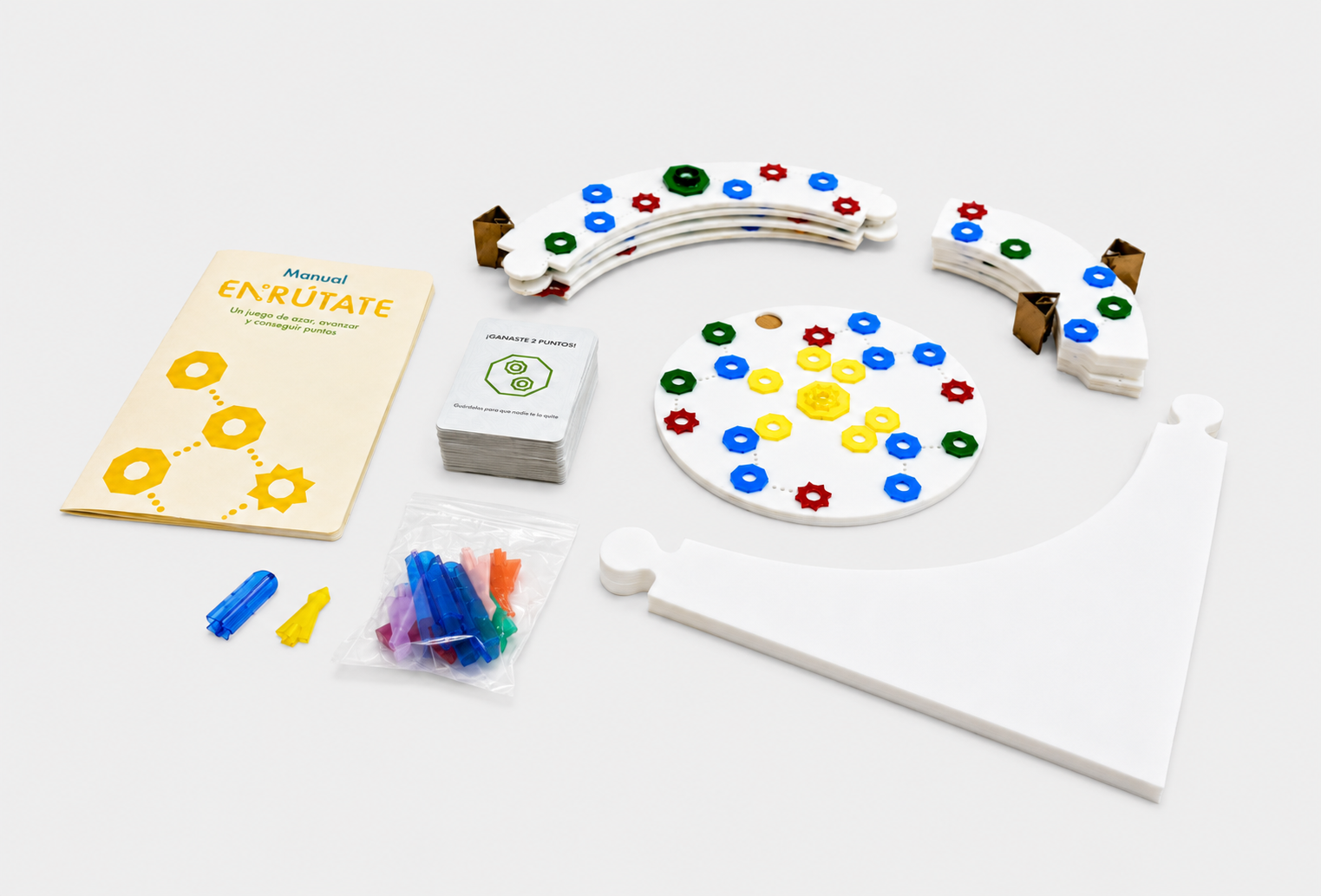 Contenido del juego Enrútate